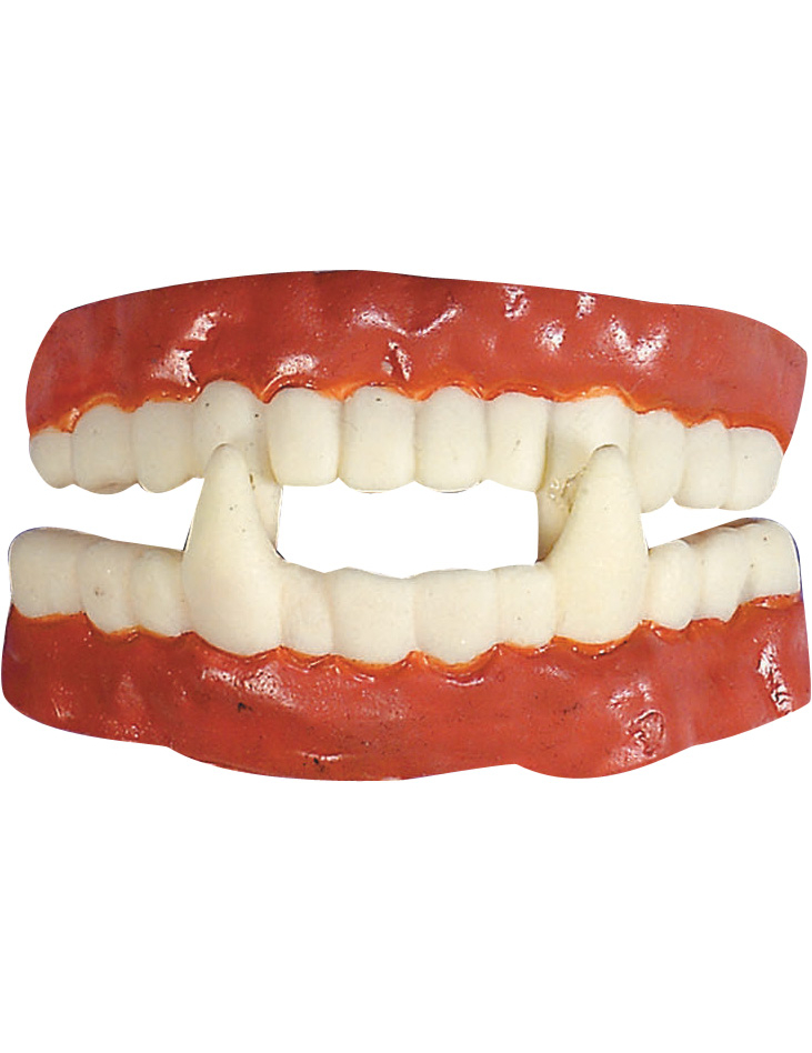Dentier vampire en caoutchouc