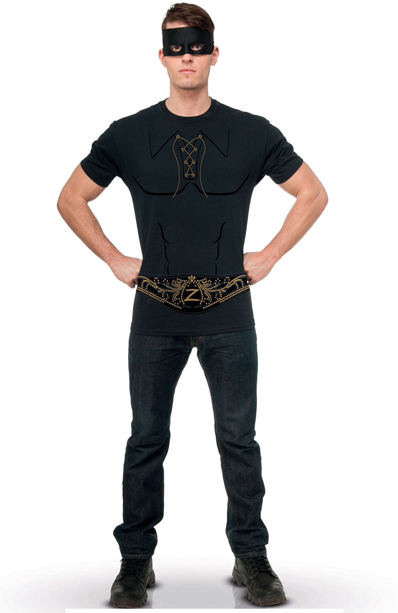 Kit accessoires Zorro adulte