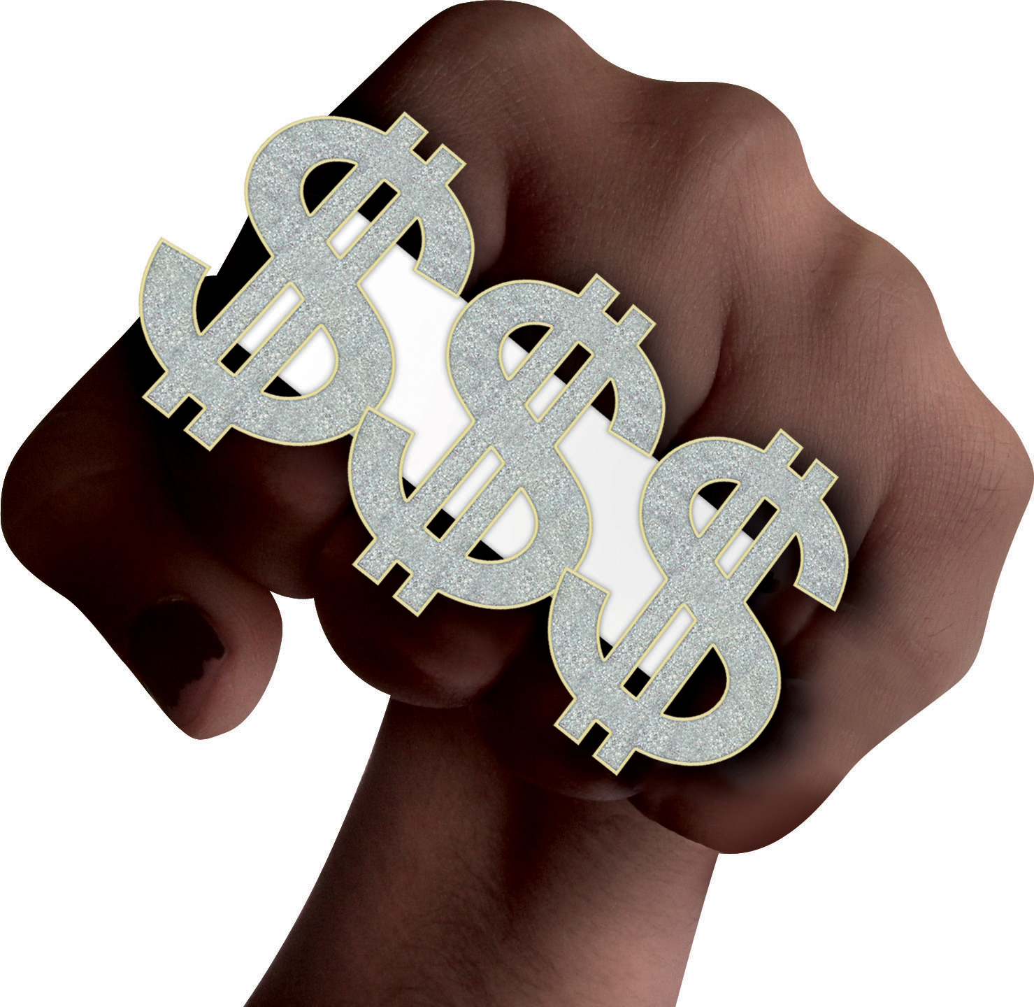 Bague triple dollars