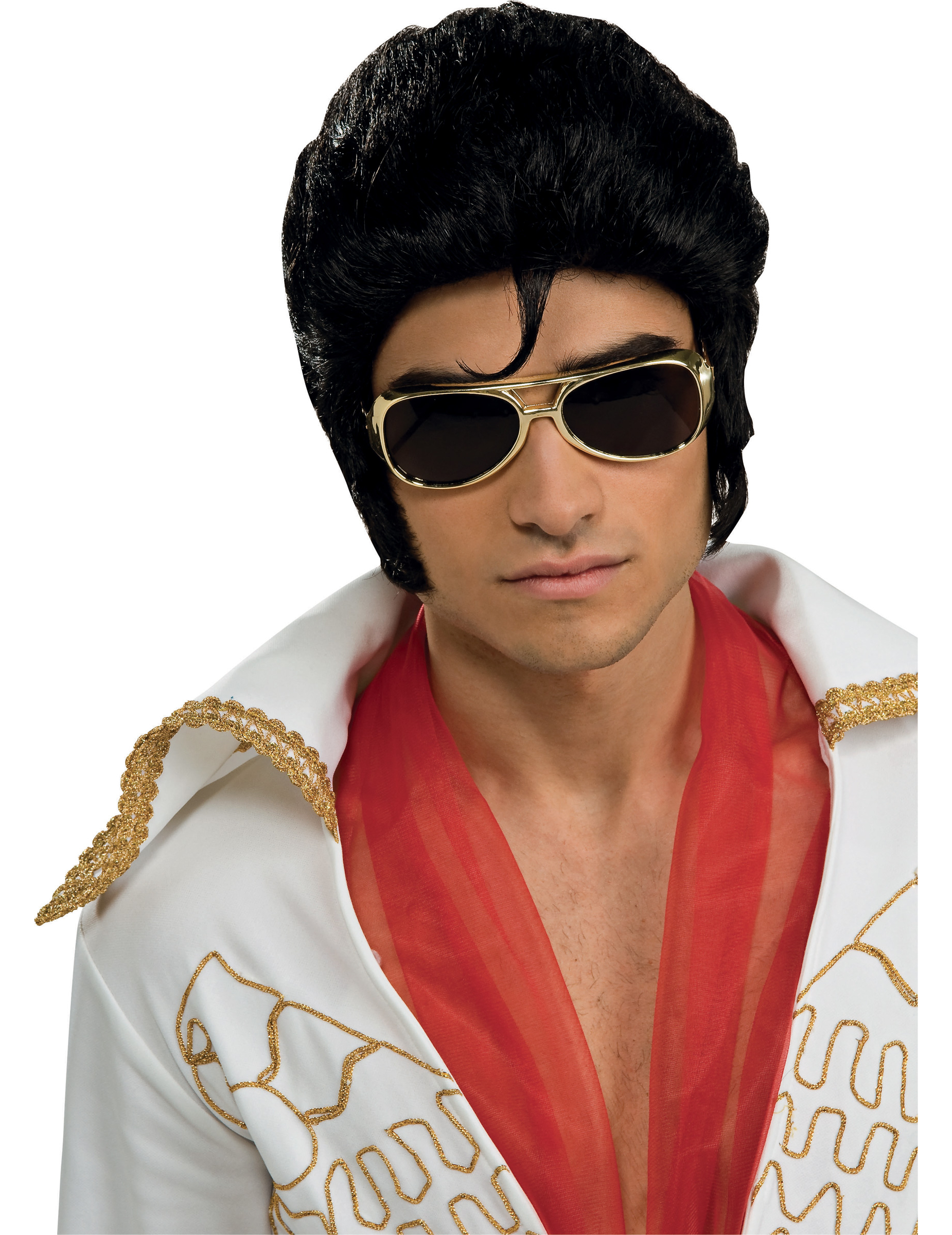 Lunettes dorées Elvis