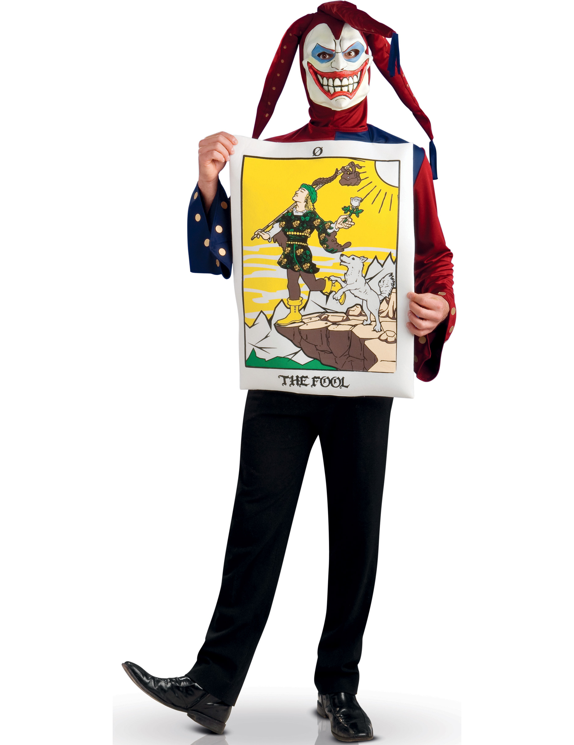 Déguisement carte joker adulte