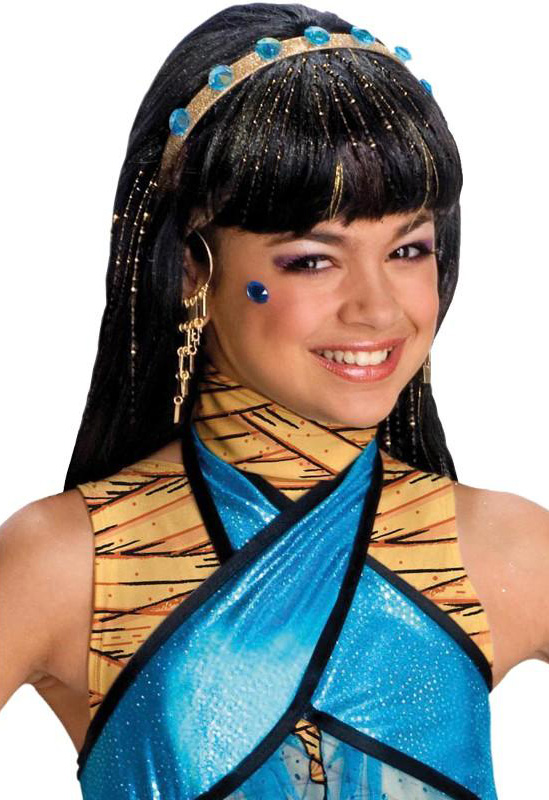 Perruque Cleo de Nile Monster High fille