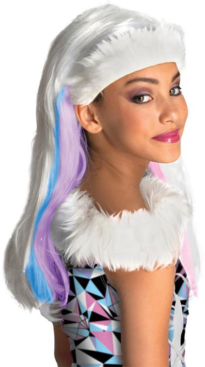 Perruque luxe Abbey Bominable Monster High fille
