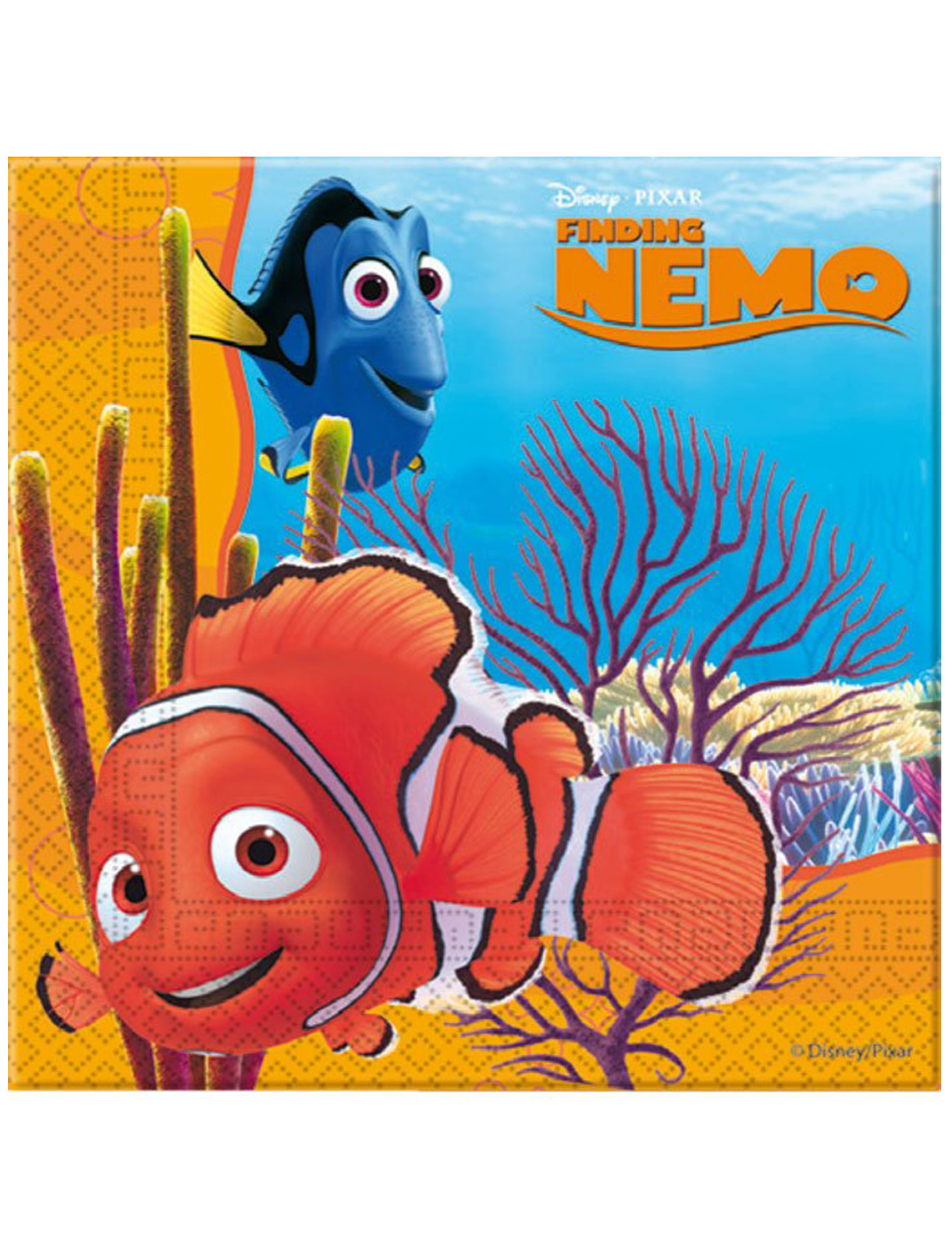 20 Serviettes en papier Nemo 33 x 33 cm