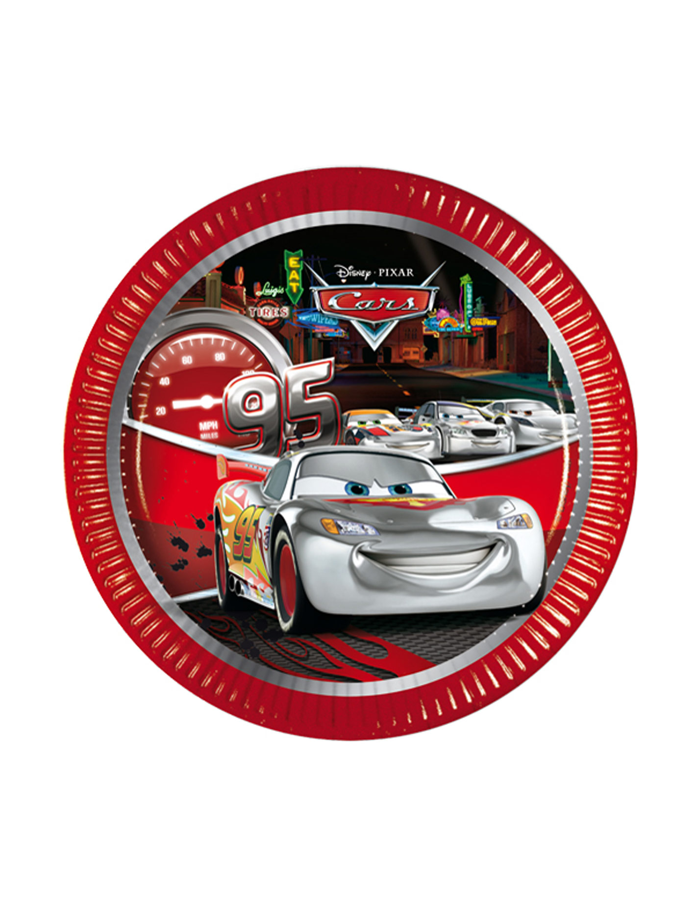 8 Assiettes Cars edition 20cm