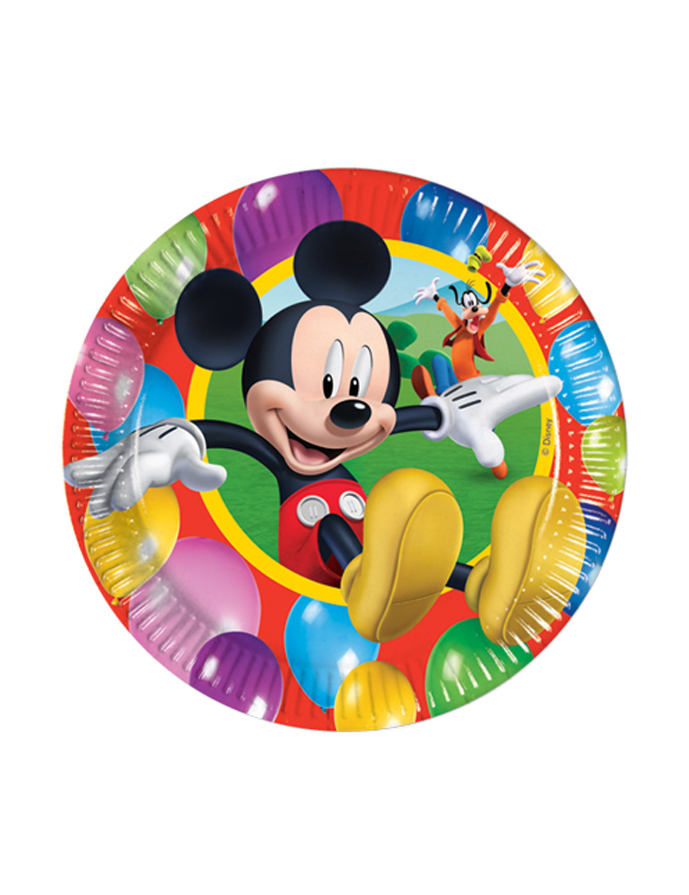 Assiettes Mickey Party Time  20 cm