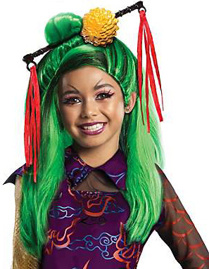 Perruque luxe Jinafire long Monster High fille