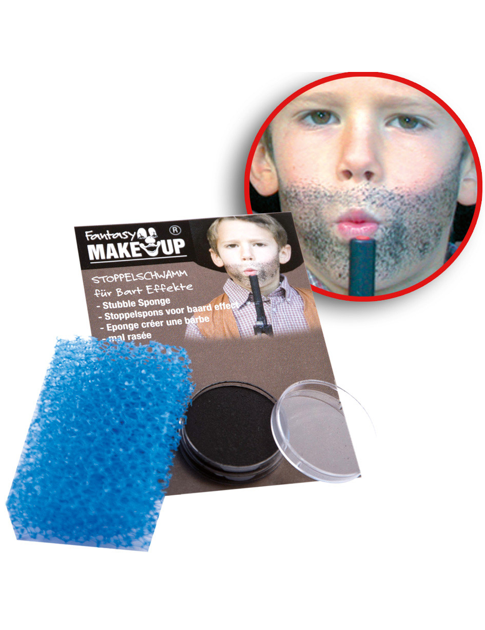 Maquillage fausse barbe
