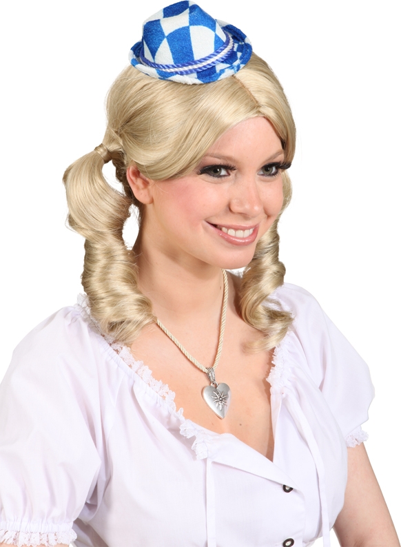 Mini chapeau bleu et blanc