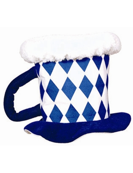 Chapeau chope de bière bavarois adulte