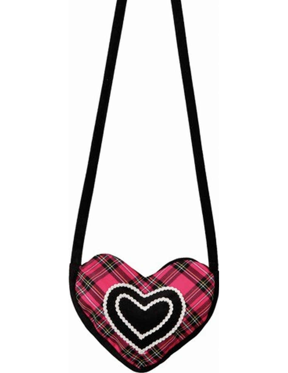Sac à main bavarois Coeur rose