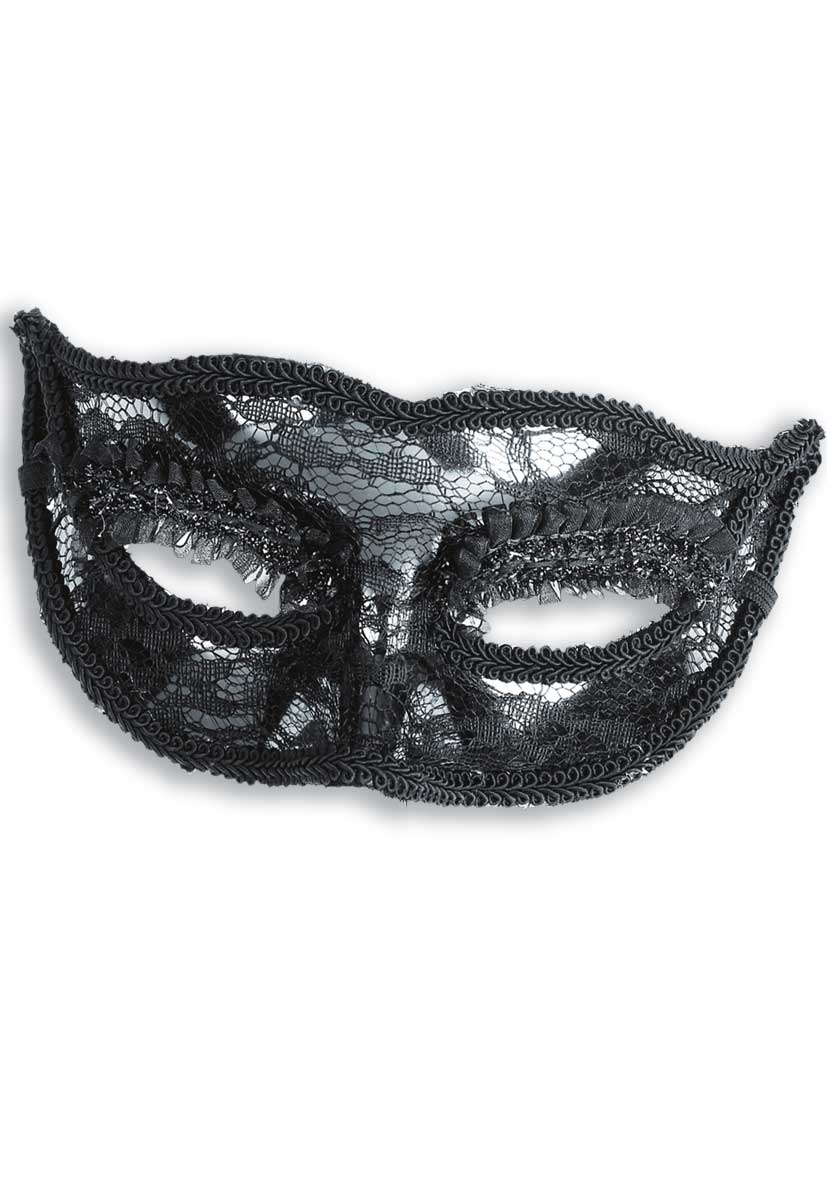 Loup dentelle gris adulte
