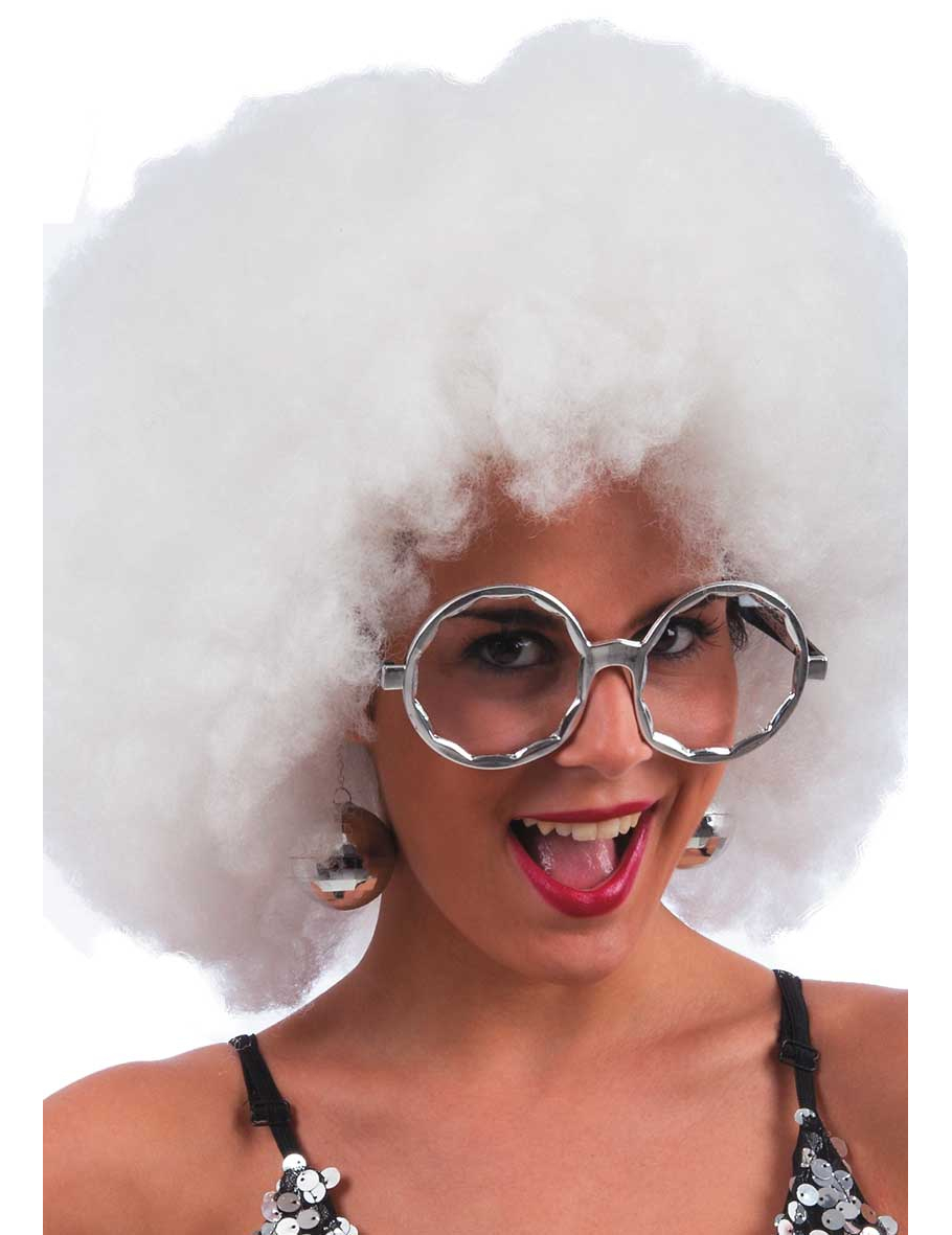 Lunettes disco grises adulte