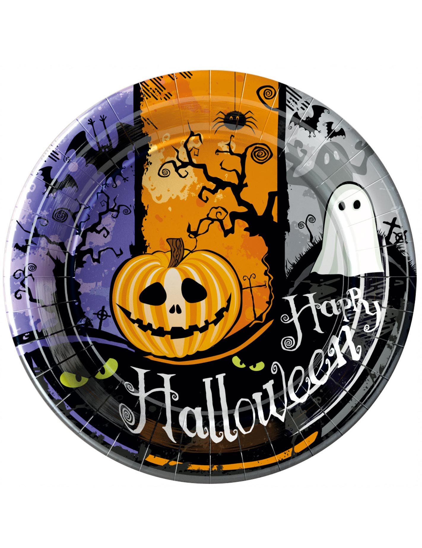 10 Assiettes Halloween