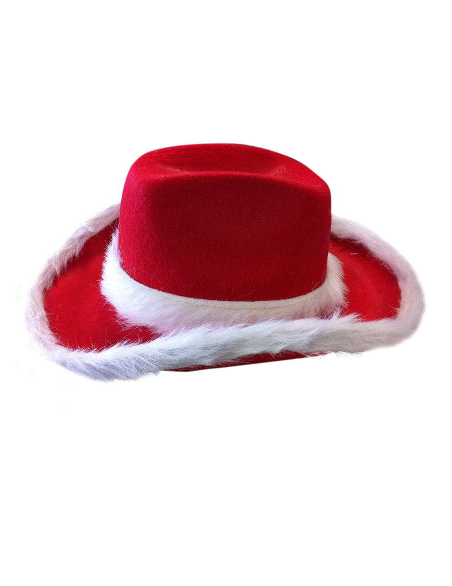 Chapeau cowboy Noël adulte