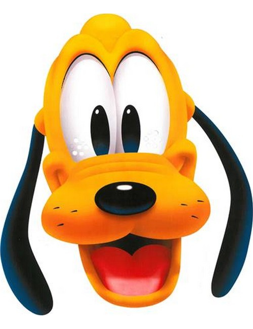 Masque en carton Pluto