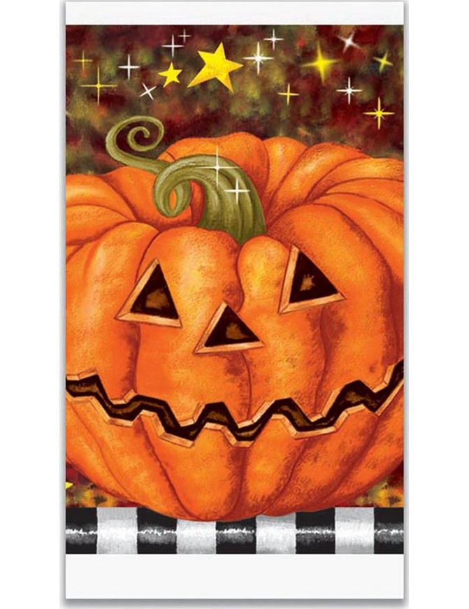 Nappe citrouille Halloween