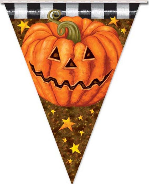 Guirlande citrouille Halloween