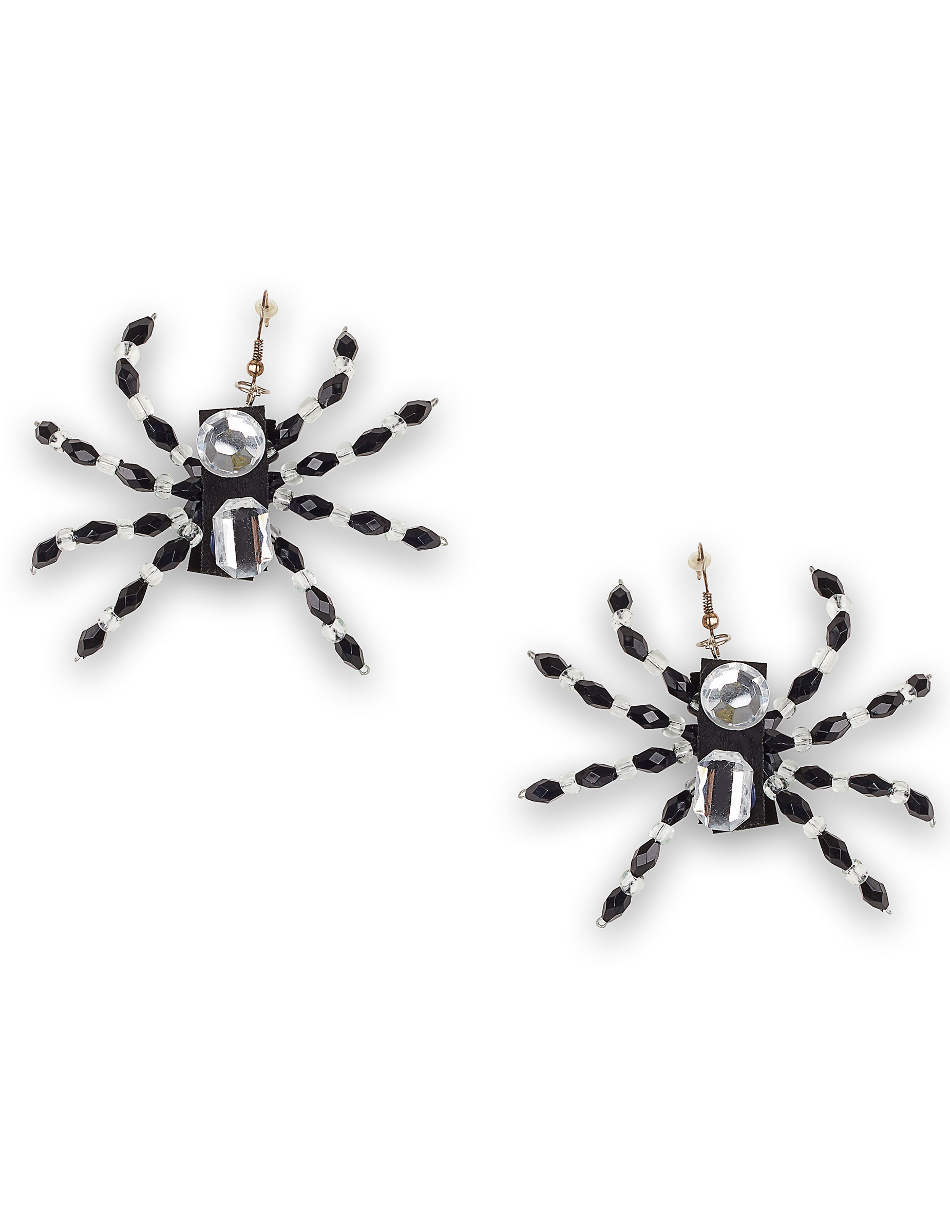 Boucles d'oreilles araignée femme Halloween