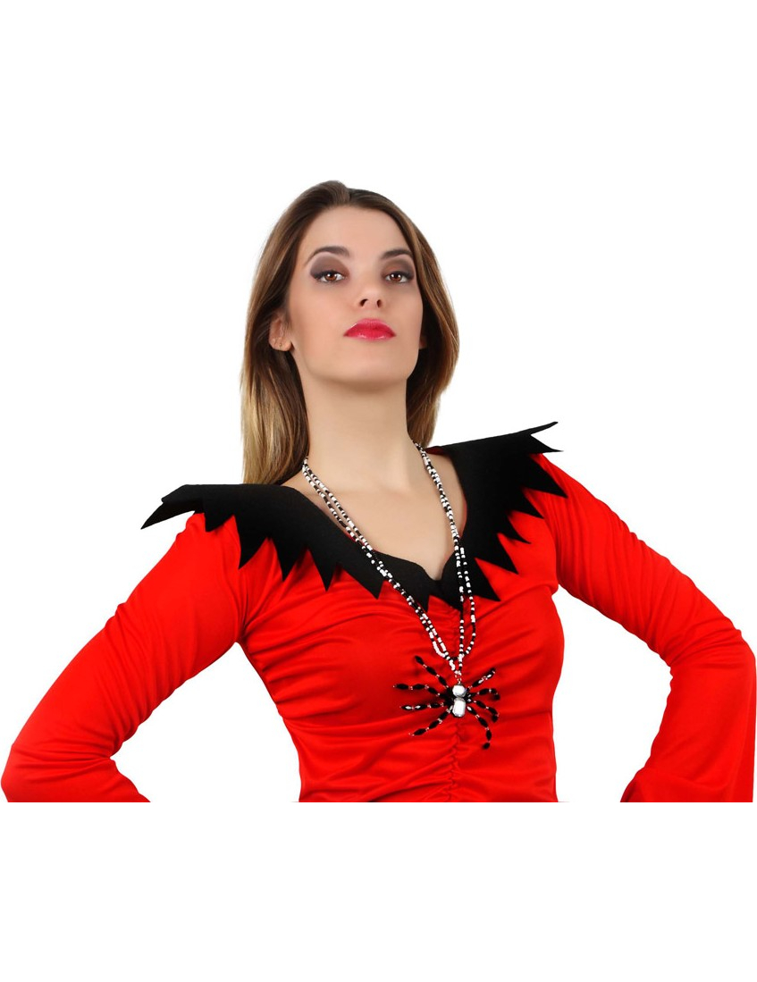 Collier araignée Halloween