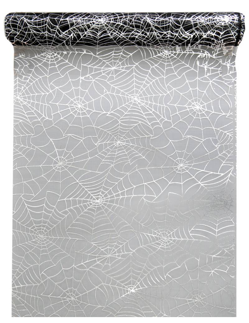 Chemin de table toile d'araignée
