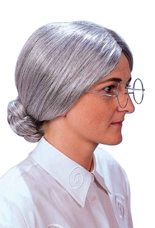 Perruque de grand mère adulte
