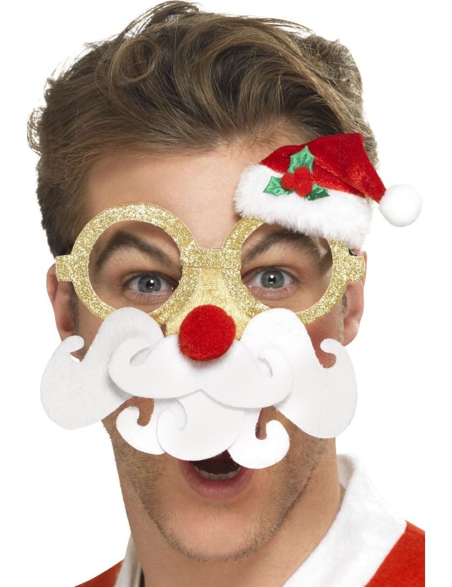 Lunettes humoristiques Père Noël adulte