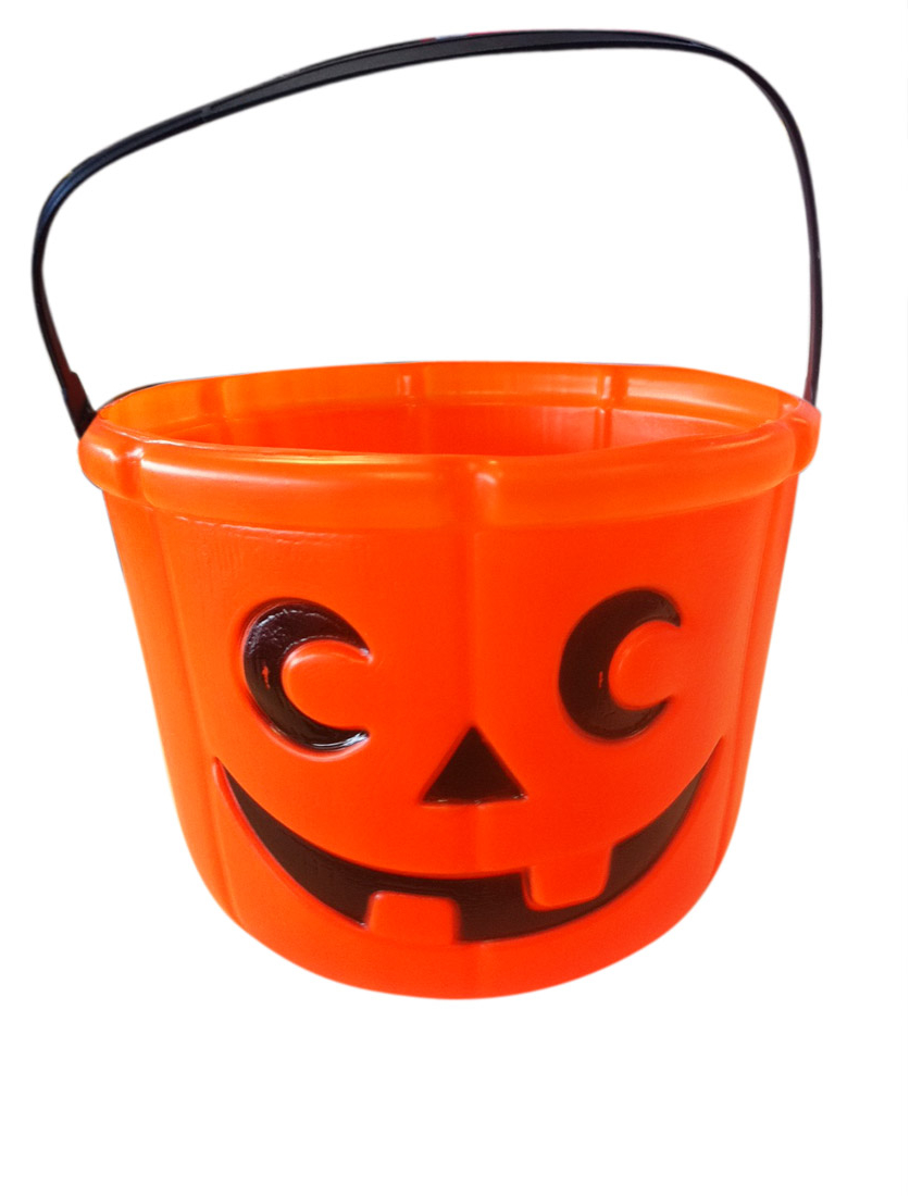 Seau citrouille Halloween