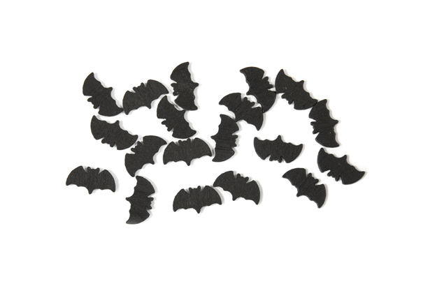 20 Confettis de table chauve souris Halloween