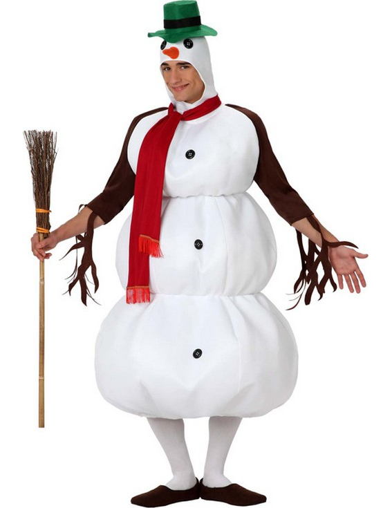 Déguisement bonhomme de neige adulte Noël