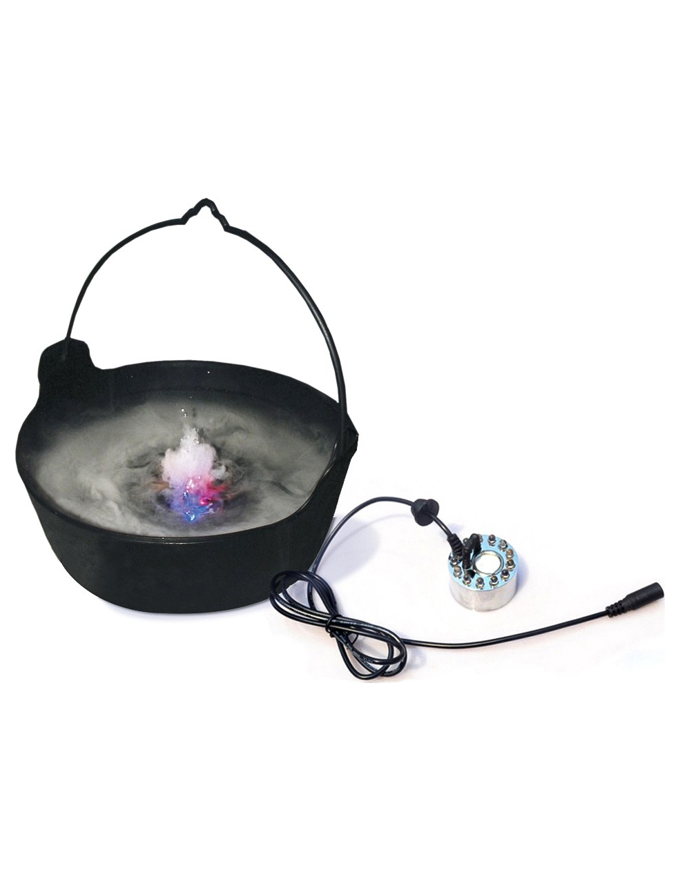 Fumée et lumière LED