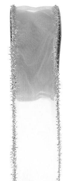 Ruban argent à paillettes