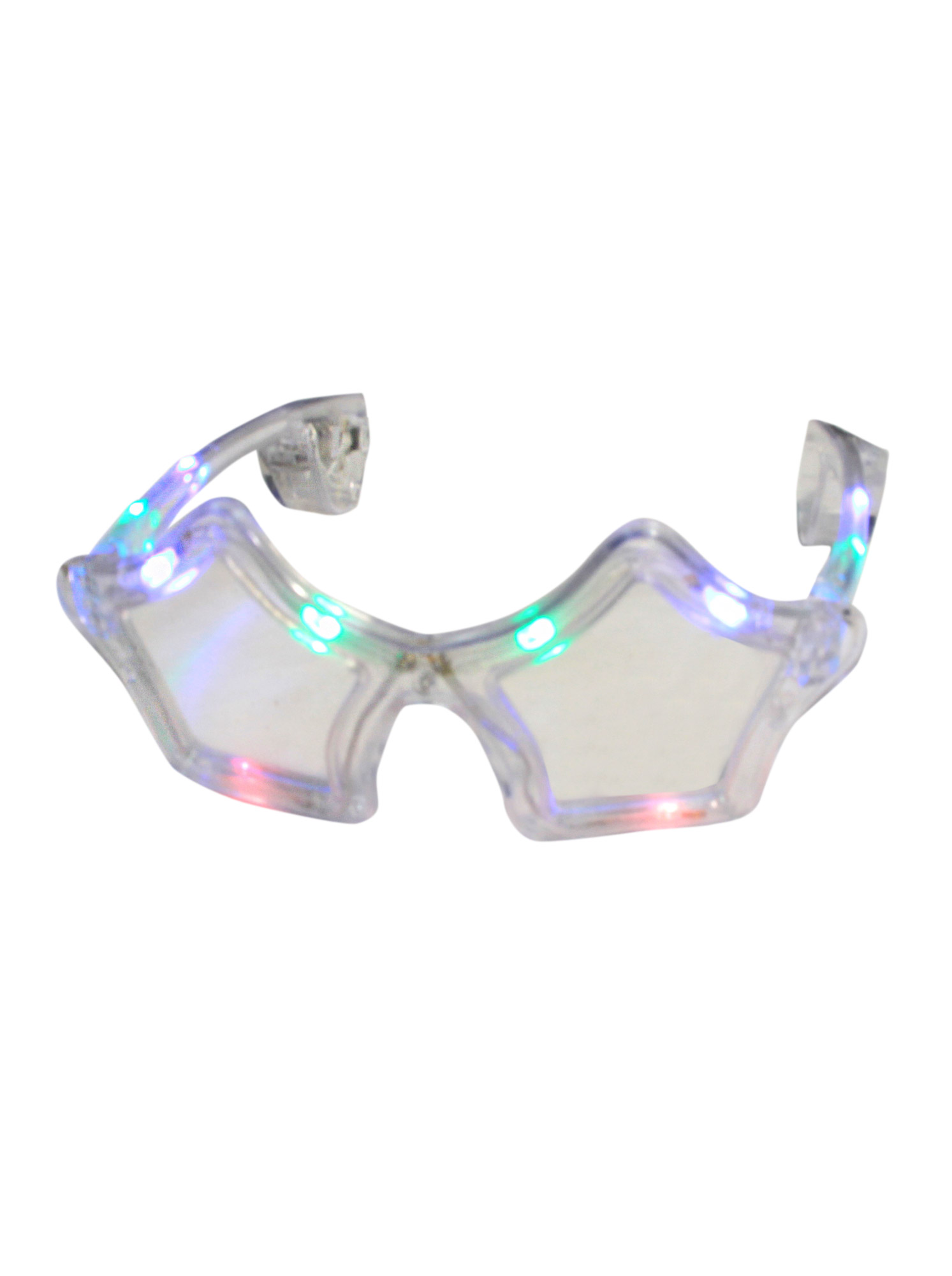 Lunettes étoiles transparente LED