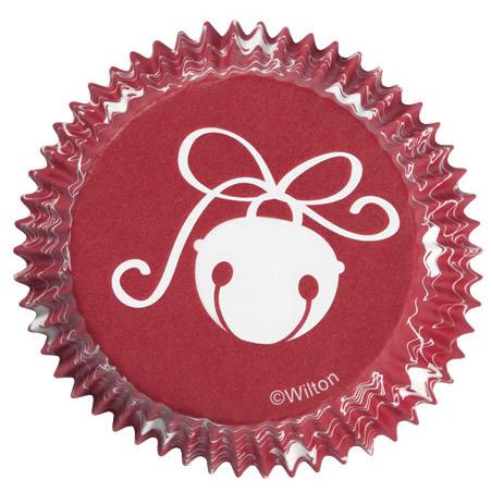 75 Moules à cupcake grelots noël