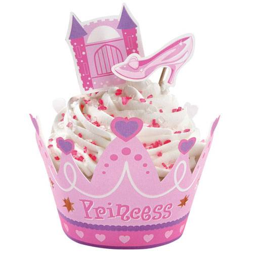 Set tours à cupcake et décoration princesse