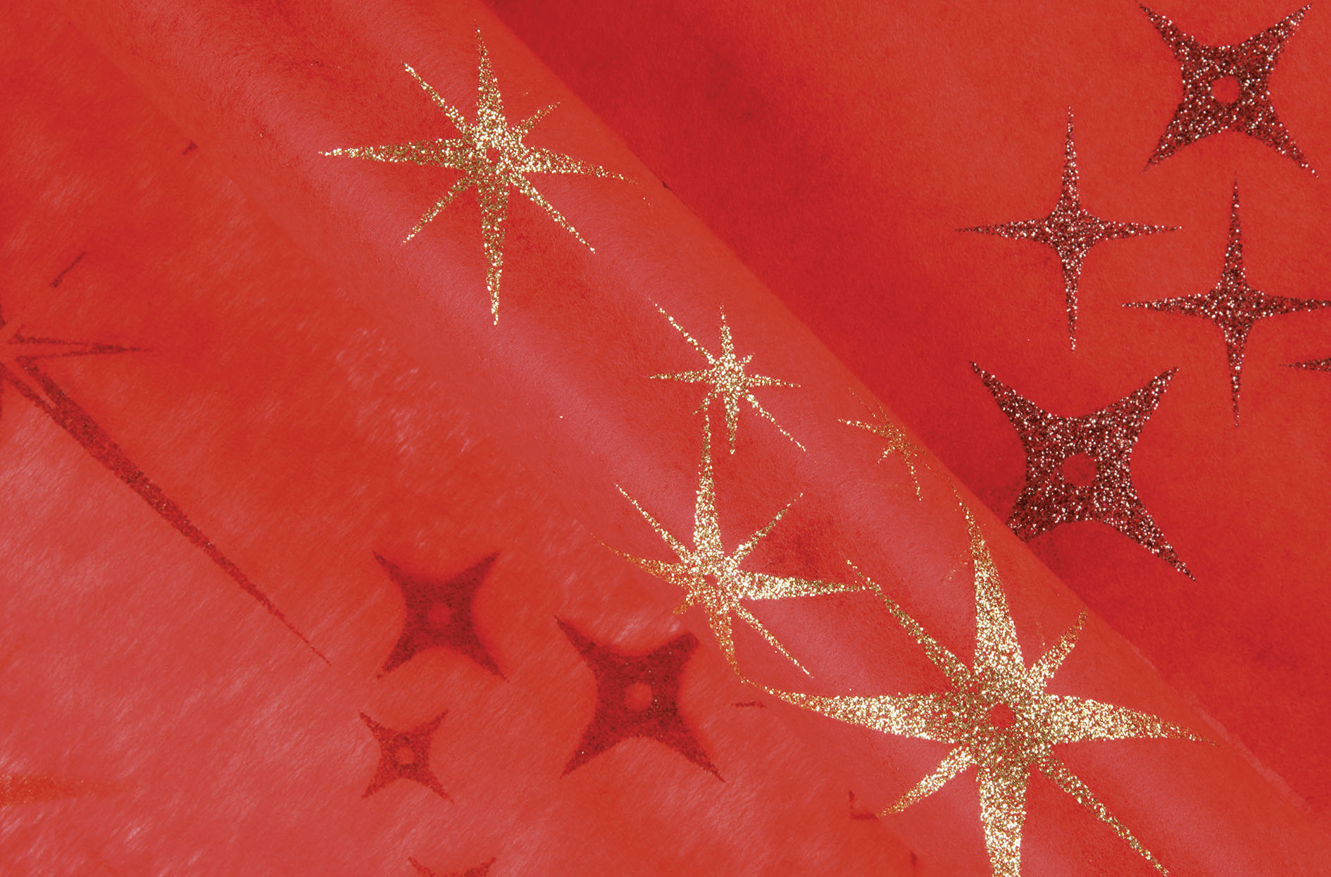 Chemin de table Organza rouge Noël