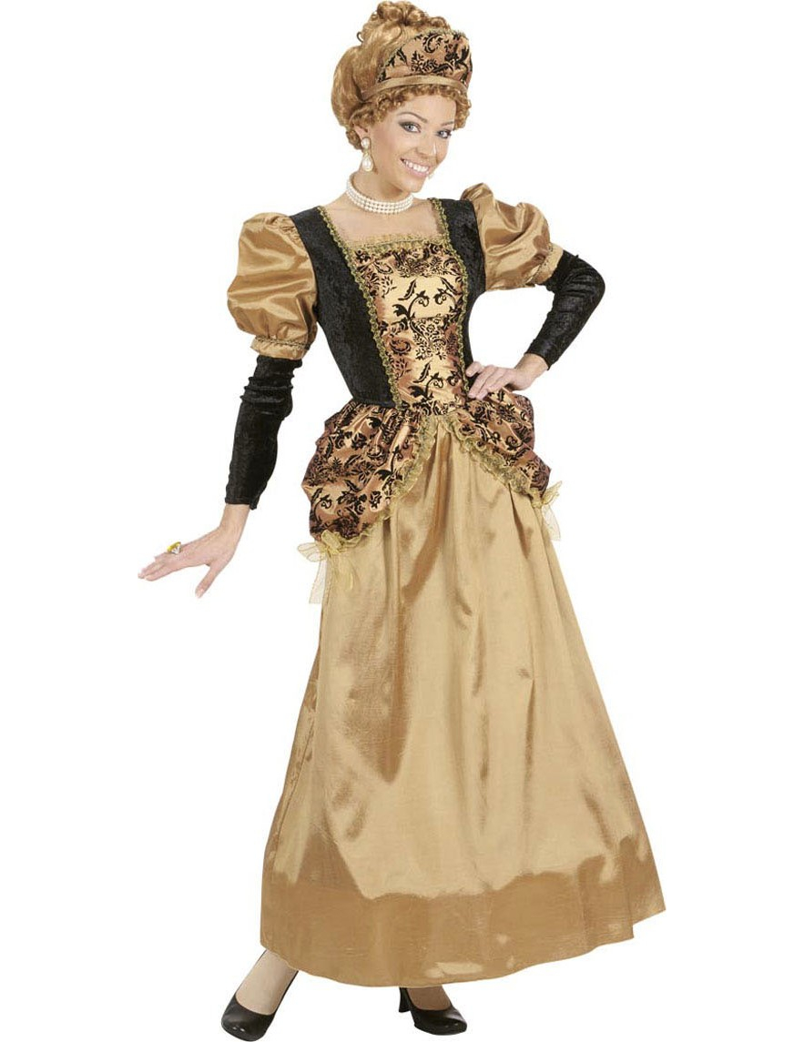 Déguisement reine médiévale femme