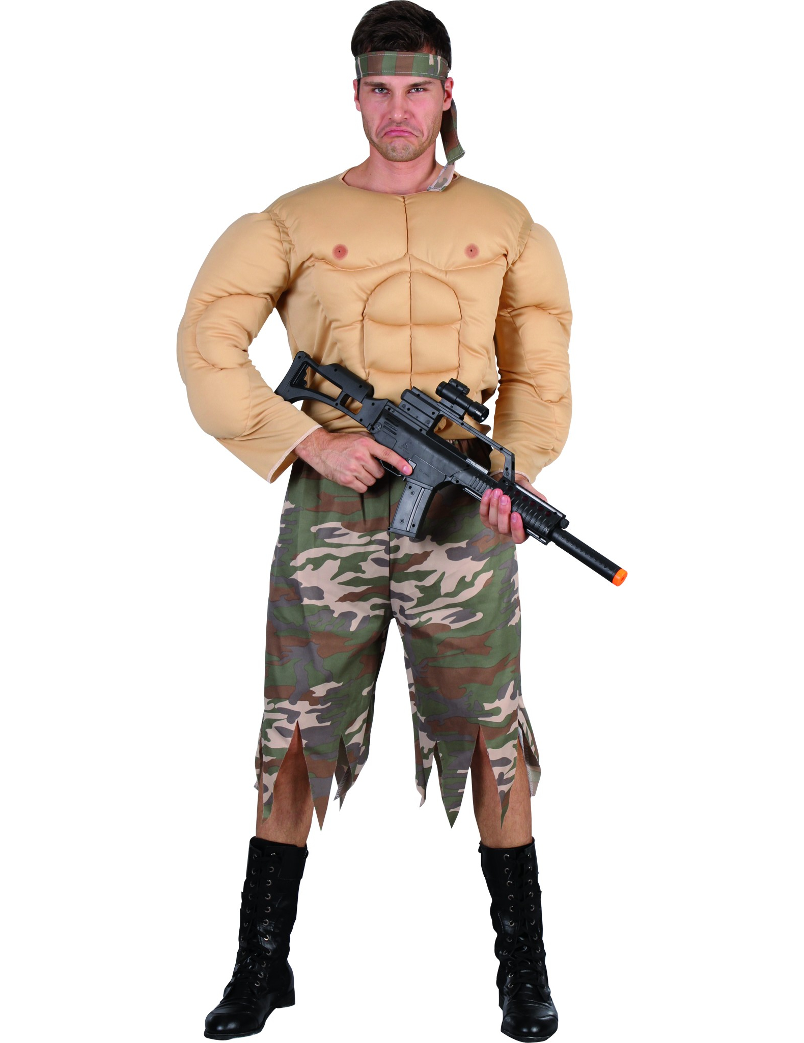 Déguisement combattant militaire homme
