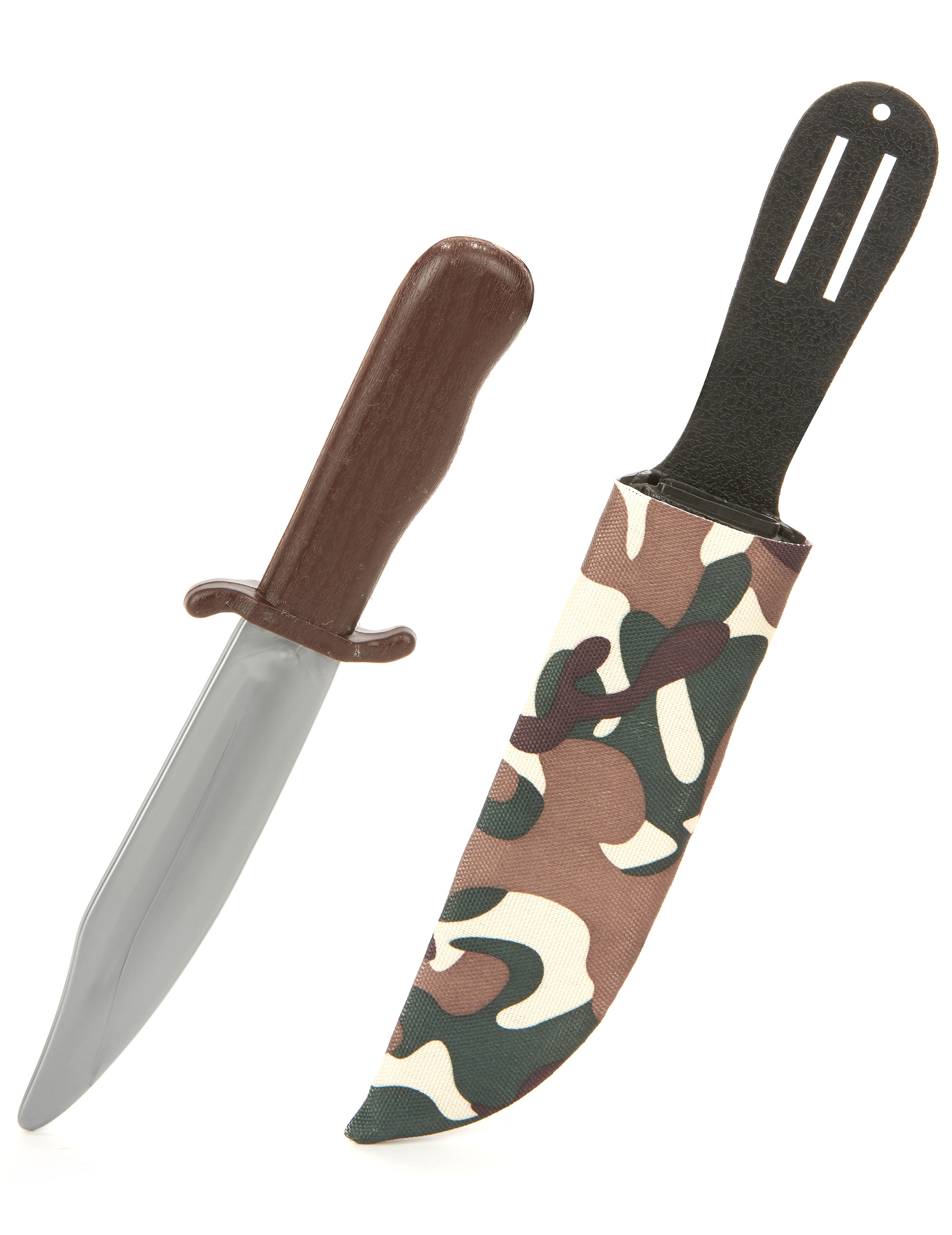 Poignard camouflage en plastique
