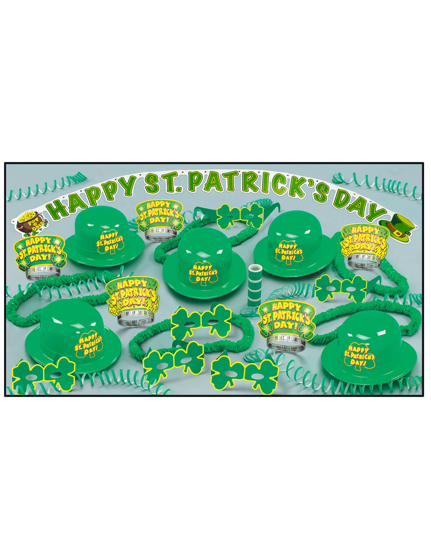 Kit de fête 10 personnes St Patrick