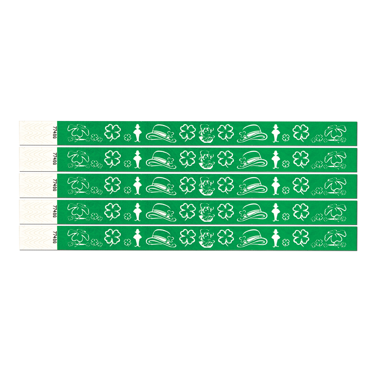 100 Bracelets numérotés St Patrick