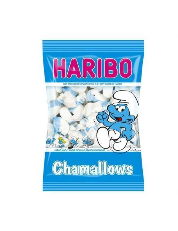 Sachet bonbons Chamallows Schtroumpf Haribo