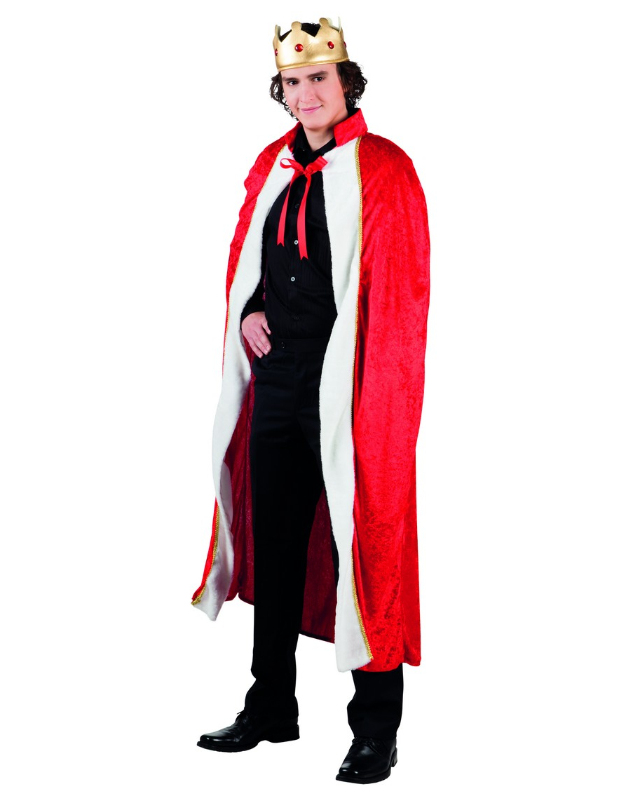 Kit royal cape et couronne adulte