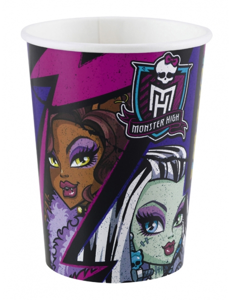 8 Gobelets Monster High 2