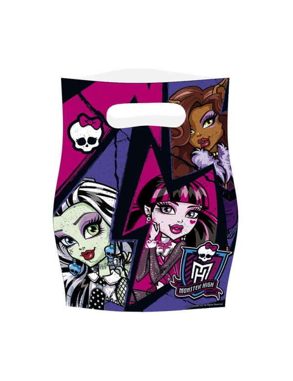 6 Sacs de fête Monster High 2