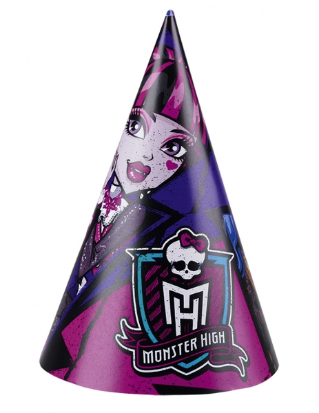 6 Chapeaux de fête Monster High 2