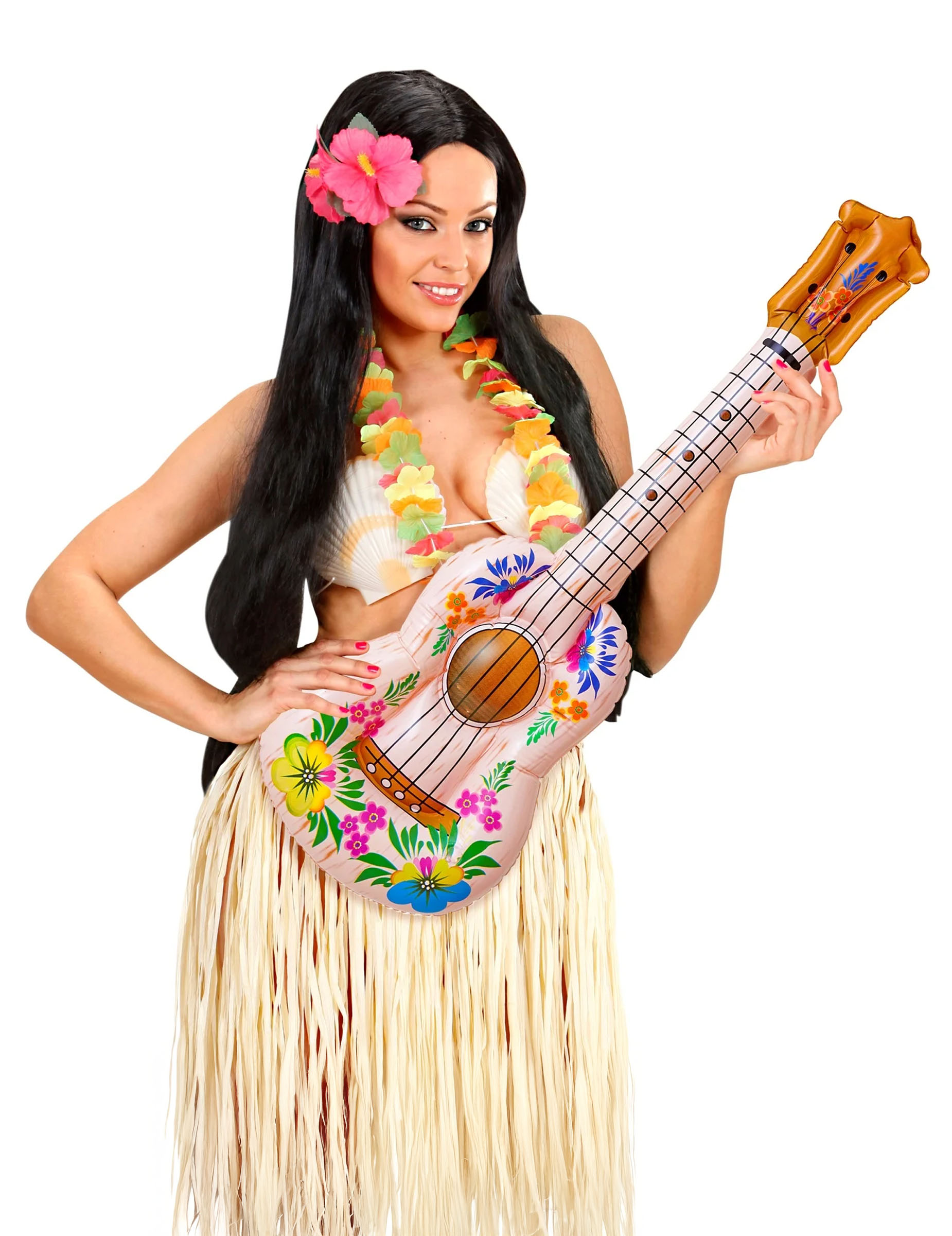 Ukulélé hawaïen gonflable