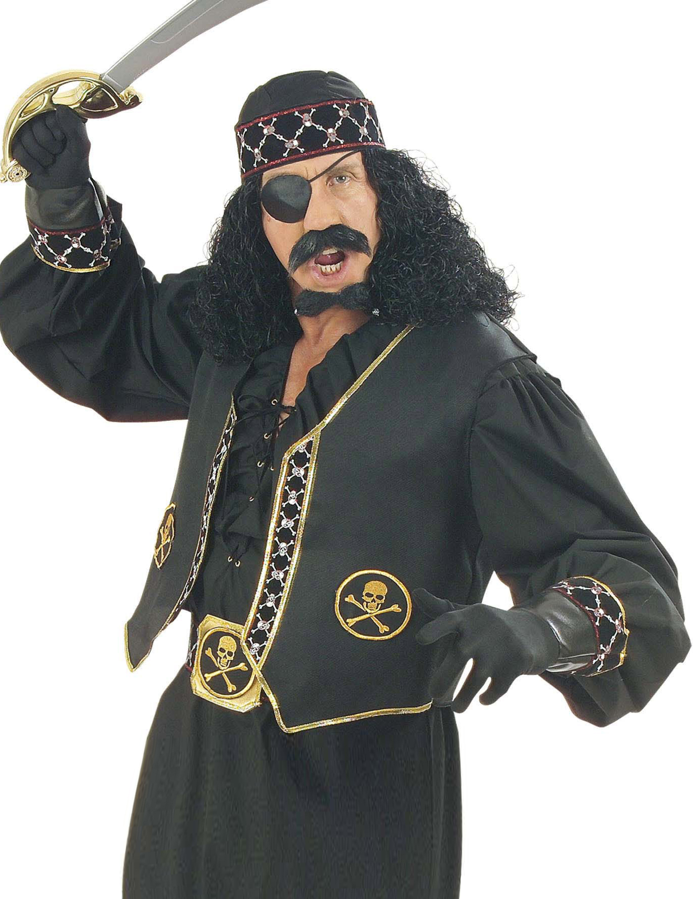 Gilet pirate adulte