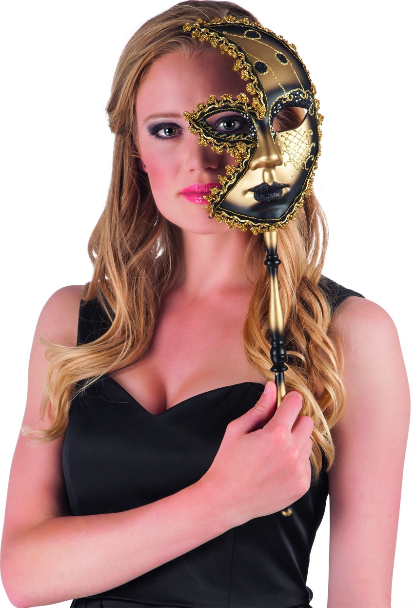Demi-masque vénitien adulte