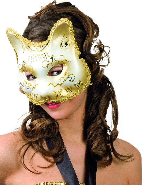 Loup vénitien chat adulte